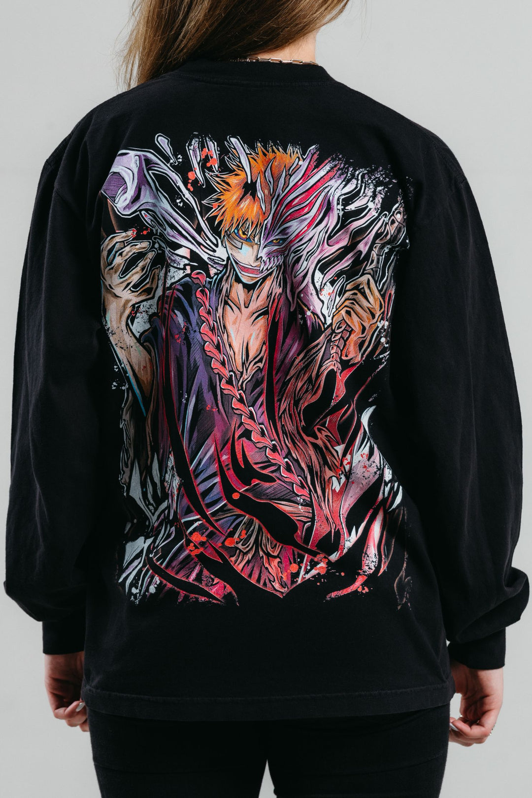 Hollow Ichigo Long Sleeve - Black