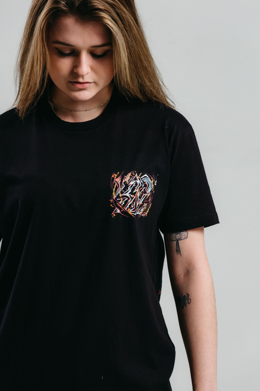 Raging Beast Heavyweight Tee - Black