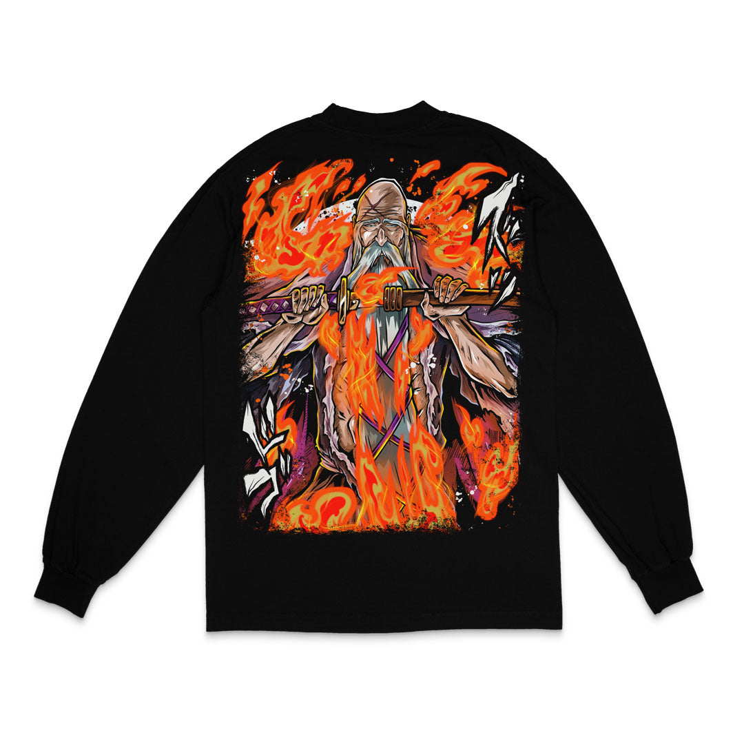 Oldest Captain Long Sleeve - Black