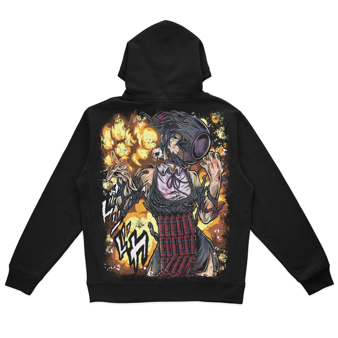 Bomb Girl Heavyweight Hoodie - Black
