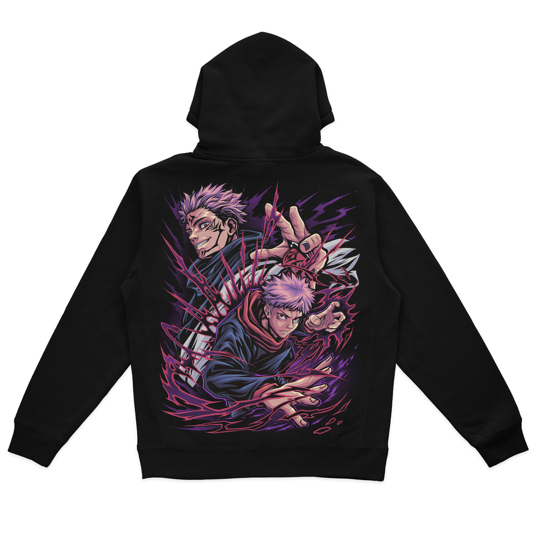 Cursed Energy Heavyweight Hoodie - Black