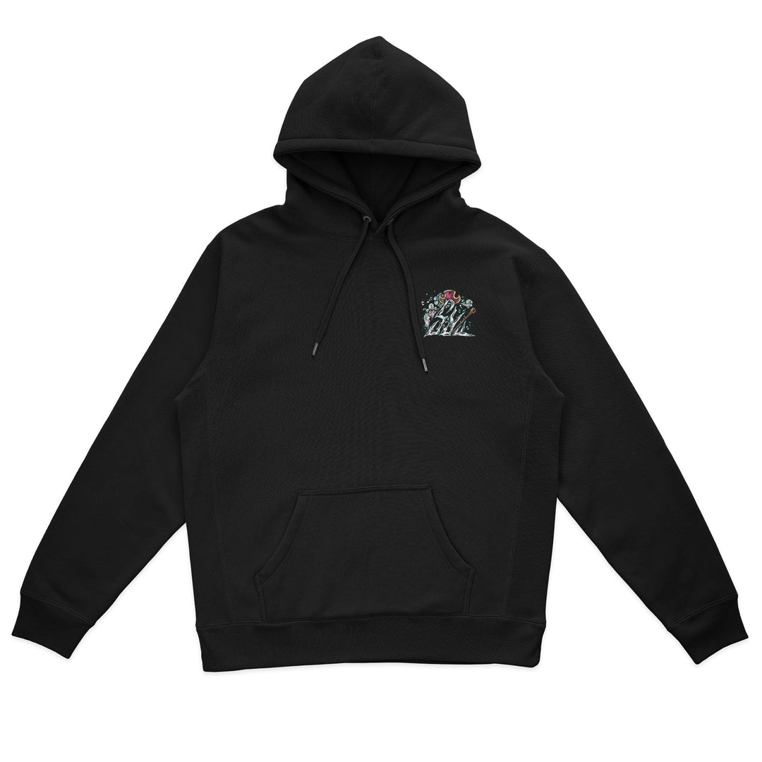 Cat Burglar Heavyweight Hoodie - Black