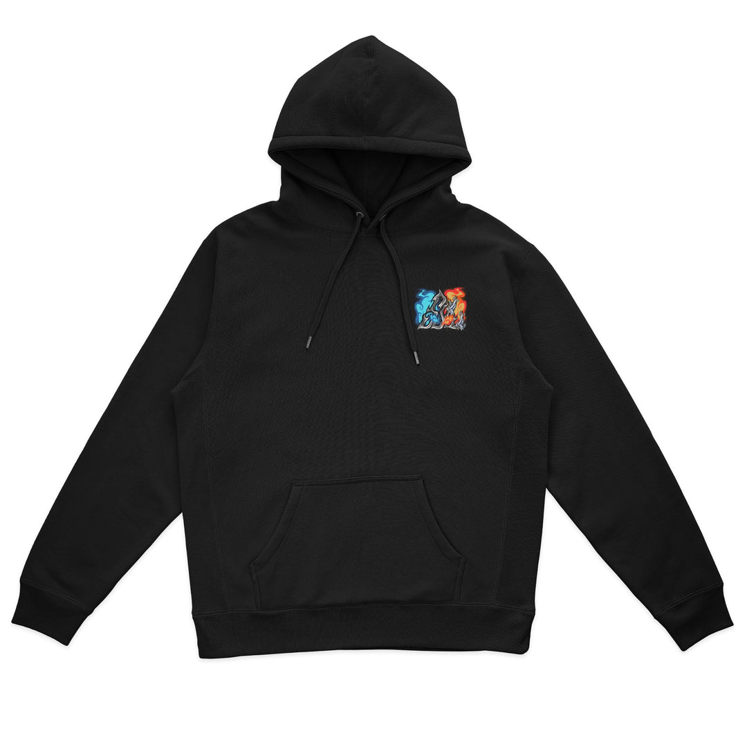 Fight Fire With Fire Heavyweight Hoodie - Black