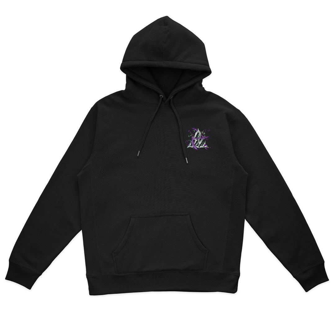 King Of Hell Heavyweight Hoodie - Black